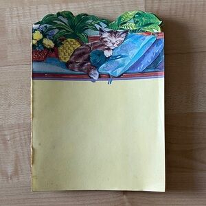 Vintage Cat Notepad